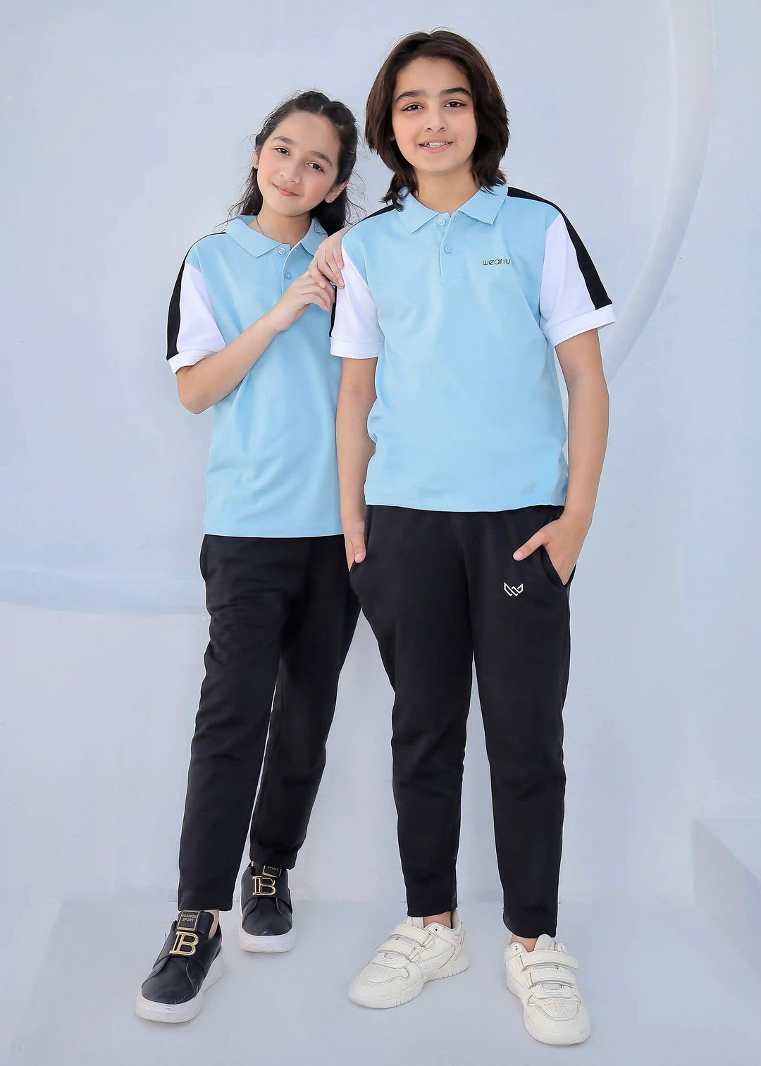 Prime Edition Kids - Premium Cotton Polo Twinset