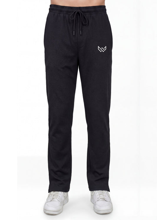 Rib-Stop Stretch Trouser - Black