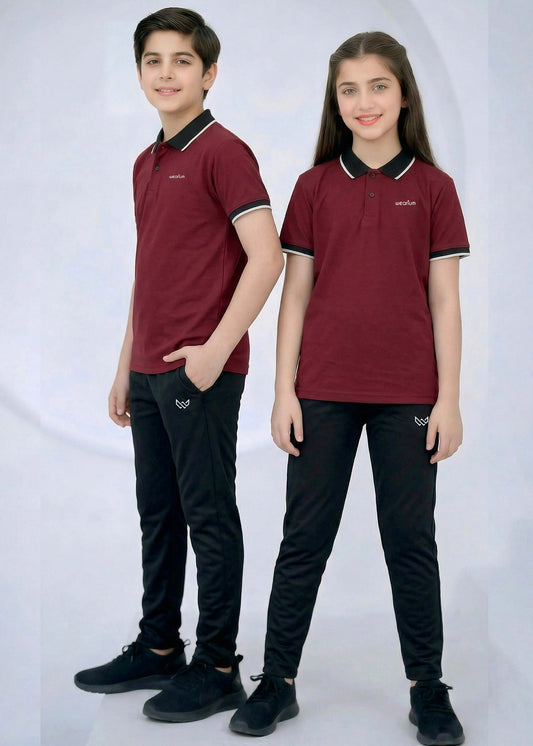 Burgon Kids - Premium Cotton Polo Twinset