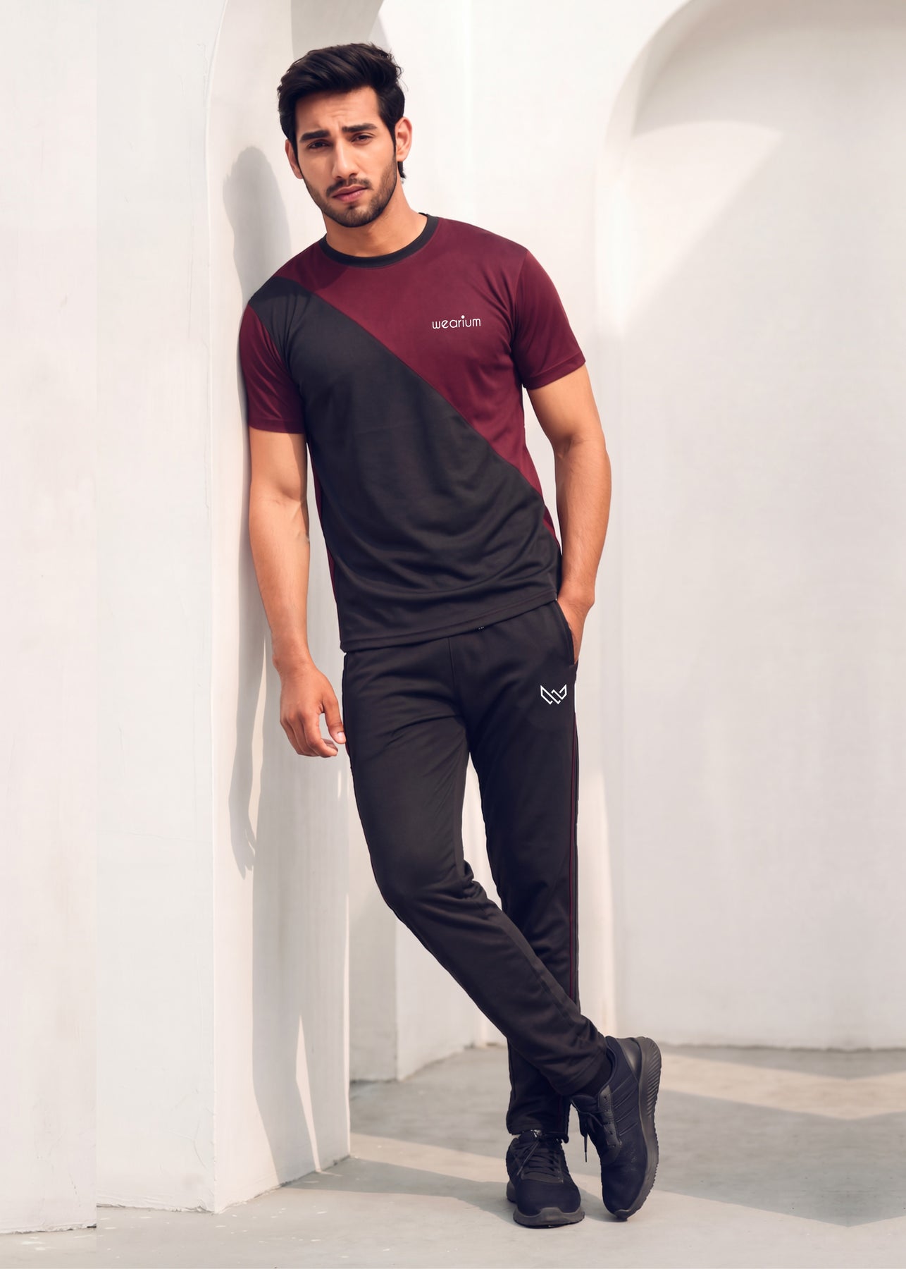 Maroon Max - Dri-Fit Tracksuit