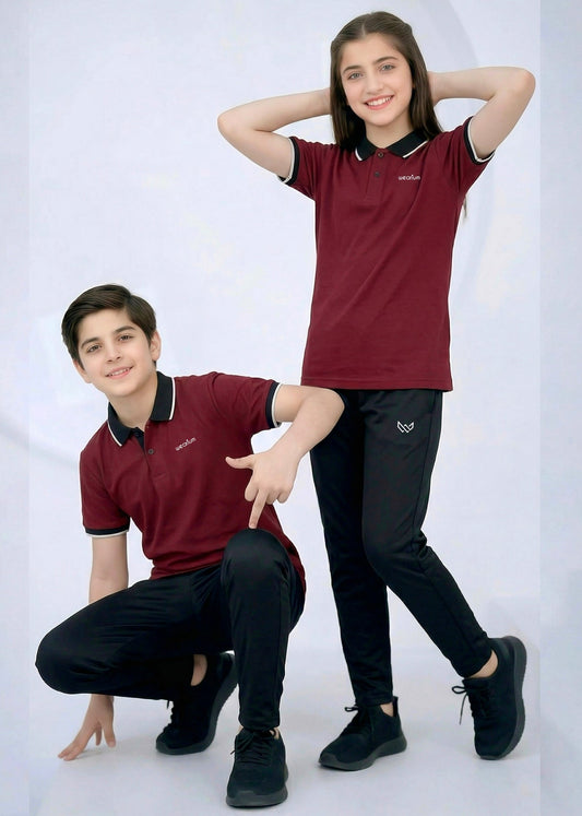 Burgon Kids - Premium Cotton Polo Twinset