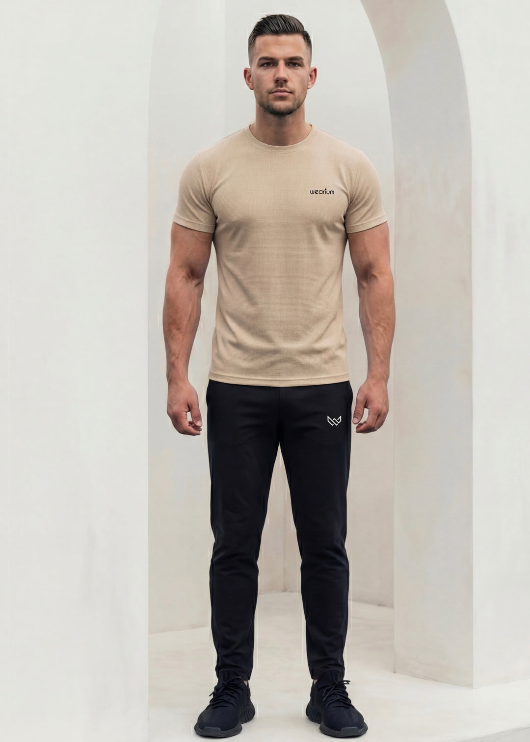 Imported Mesh Block Tee - Skin