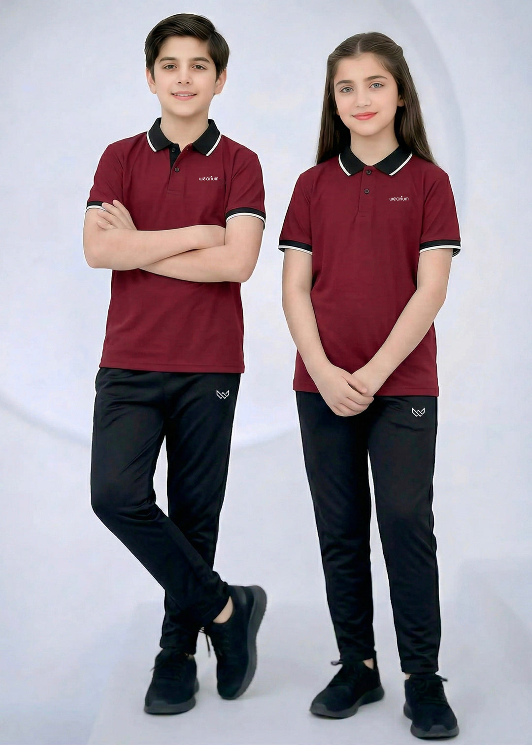 Burgon Kids - Premium Cotton Polo Twinset