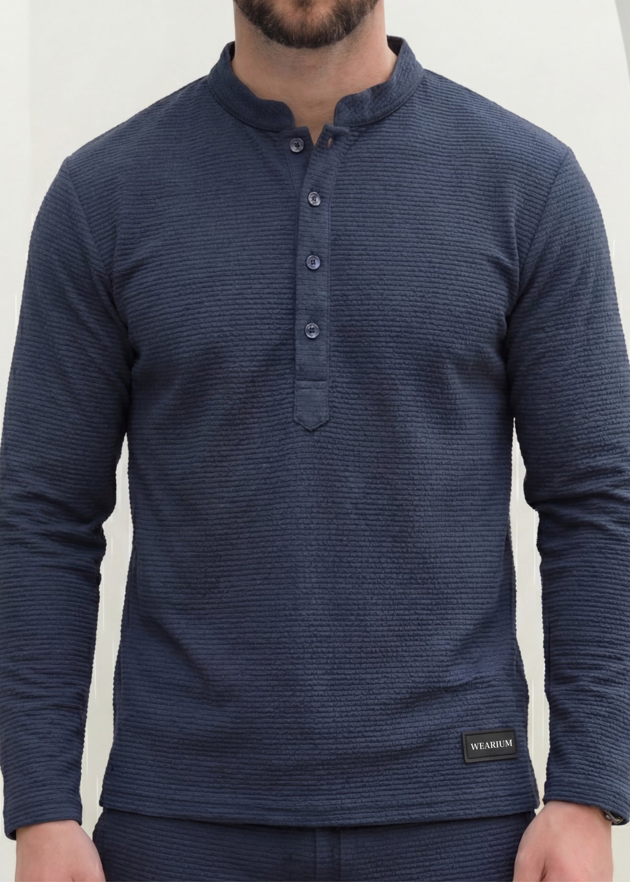 Navy Henley Duo by Wearium