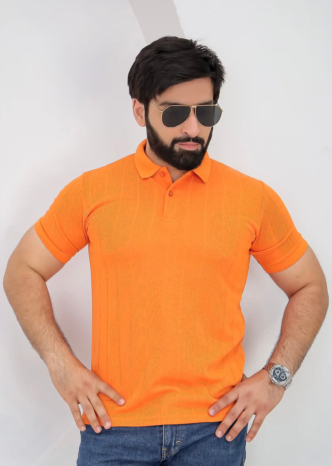 Amber Knitted Polo